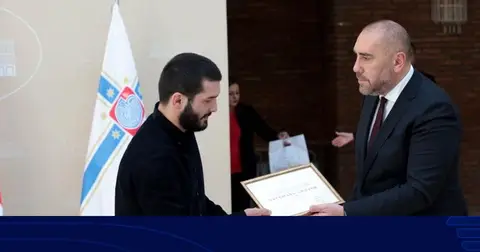 თბილისის საკრებულოში საქართველოს პარაძიუდოს ნაკრებს უმასპინძლეს