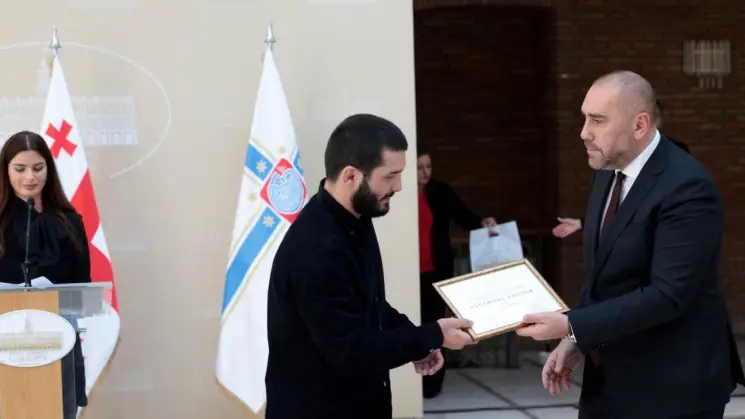 თბილისის საკრებულოში საქართველოს პარაძიუდოს ნაკრებს უმასპინძლეს