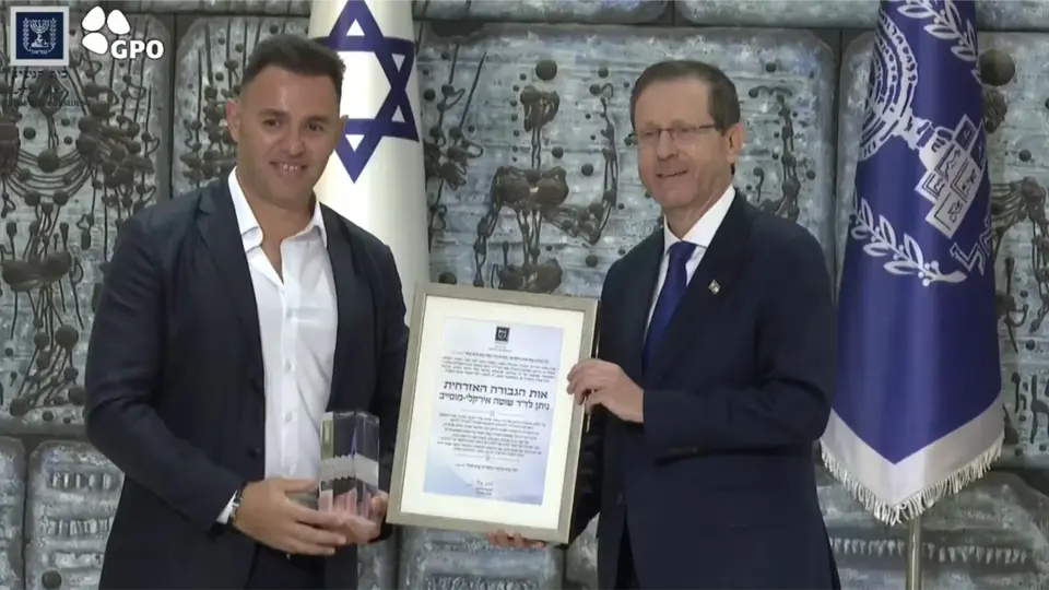 ქართველი ებრაელი შოთა მუსაევი ისრაელის პრეზიდენტმა სამოქალაქო გმირობისთვის დააჯილდოვა