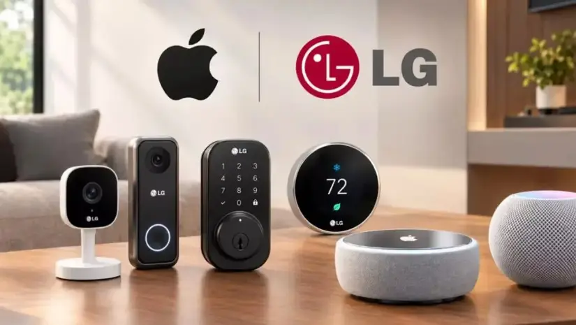 Apple და LG სახლის ჭვკიან მოწყობილობებს ერთად შექმნიან