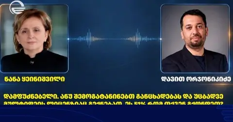 „ქრონიკამ“ მოიპოვა ჩანაწერი, სადაც ნანა ყეინიშვილი წილებზე ვაჭრობს