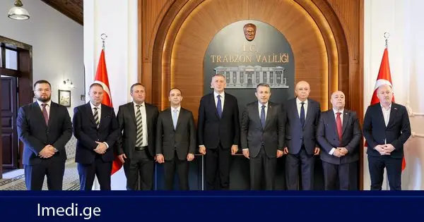 აჭარის მთავრობის თავმჯდომარე ზურაბ პატარაძე, თურქეთის რესპუბლიკაში ვიზიტის ფარგლებში, ტრაპიზონის პროვინციის გუბერნატორს თაჰირ შაჰინს შეხვდა