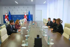 მარიამ ქვრივიშვილი საქართველოში ნიდერლანდების სამეფოს ელჩს შეხვდა