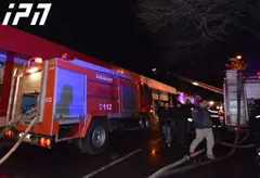 თბილისში, „დელტას" ქარხანაში ხანძარია