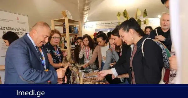 FAO-ს გლობალურ გამოფენაზე სოფლის მეურნეობის სამეცნიერო-კვლევითმა ცენტრმა ქართული პურისა და ღვინის დეგუსტაცია გამართა
