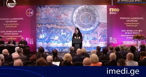„ღმერთი, სამშობლო, ადამიანი“ - ქრისტიანობის სახელმწიფო რელიგიად გამოცხადების 1700 წლისთავისადმი მიძღვნილი სიმპოზიუმი მიმდინარეობს. LIVE
