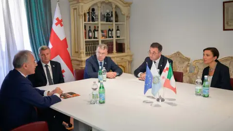 დავით სონღულაშვილი იტალიის კვების მრეწველობის წარმომადგენლებს შეხვდა