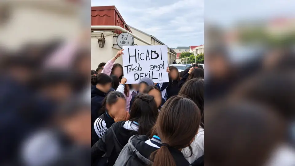 აზერბაიჯანში სკოლებში ჰიჯაბის შეზღუდვას აპროტესტებენ, დაკავებულია 37 ადამიანი