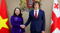 კომუნისტური ვიეტნამის დელეგაციის ვიზიტი თბილისში - გაფორმდა მემორანდუმი