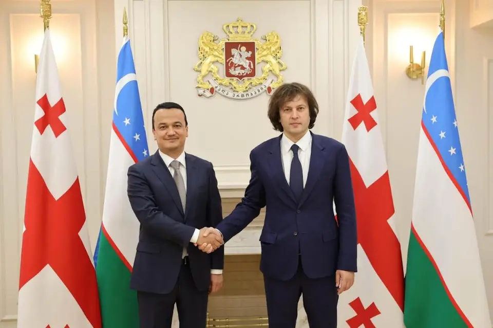 ირაკლი კობახიძე უზბეკეთის ინვესტიციების, ინდუსტრიისა და ვაჭრობის მინისტრს შეხვდა