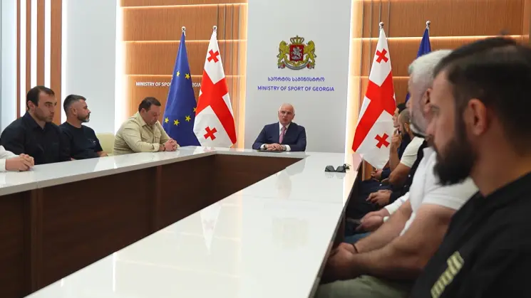 სპორტის მინისტრმა საქართველოს პარაძიუდოისტთა ნაკრებს მსოფლიოს ჩემპიონობა მიულოცა