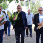 In Guria, the deputies of the state commissioner decorated the memorial of the heroes who died in the fight for the territorial integrity of Georgia and their graves with flowers.