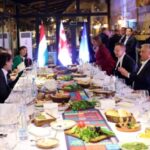 The Prime Minister of Georgia Irakli Kobakhidze hosted the Prime Minister of Hungary Viktor Orban at an official dinner