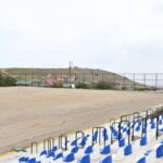 Visit to the stadium under construction in Tabakhmela