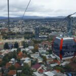 The cableway connecting Rustaveli - Mtatsminda was opened