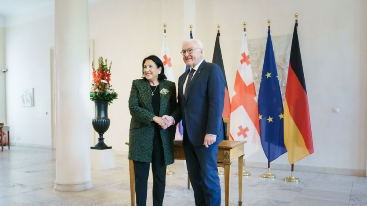 სალომე ზურაბიშვილი გერმანიის პრეზიდენტს ტელეფონით ესაუბრა