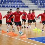 Futsal The team is preparing for matches against Latvia