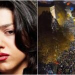 How does Khatia Buniatishvili respond to the developments in Georgia?