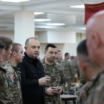 The Minister of Defense celebrated the arrival of 2025 together with military personnel