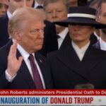 Donald Trump officially became the 47th president of the USA