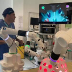 Robots perform surgeries in a British hospital