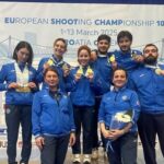 The Youth Team of Georgian lead shooters finished the European Championship in the first place in team championship