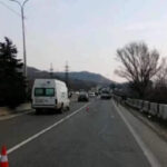 River Due to the ongoing works on the Aragvi Bridge, the movement will be carried out on one of the roadstream - Roads Department