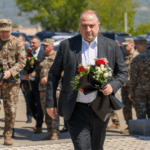The Defense Minister paid tribute to the memory of the fallen heroes