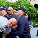 Noise on Skhvitaridze Process - Police arrested one person at the city office
