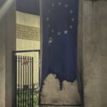 Gori Art House: The EU flag has been tried to burn on our facade