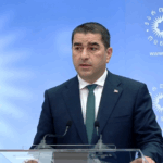 We say that blackmail of the Georgian people's visa is unacceptable to us. Radical opposition says blackmail of the Georgian people's visa is acceptable to them. So we are in power while the radicals on the street