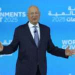 The founder of the Davos Forum has resigned