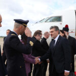 Mikheil Kavelashvili attends the funeral of the Pope