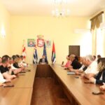 Khelvachauri Municipality Mayor Zaza Diasamidze held a workshop with deputy mayors, heads of service, heads of LLCs and A. (A)