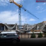 Media: A building under construction near the former Hippodrome