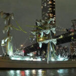 The Mexican Navy Ship crashed into the Brooklyn Bridge, killed 2 people and 19 injured