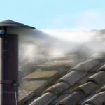 White smoke came out of the roof of the Sixtes Capel