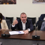 What issues did Revaz Sokhadze spoke to the representatives of the Architects Society?