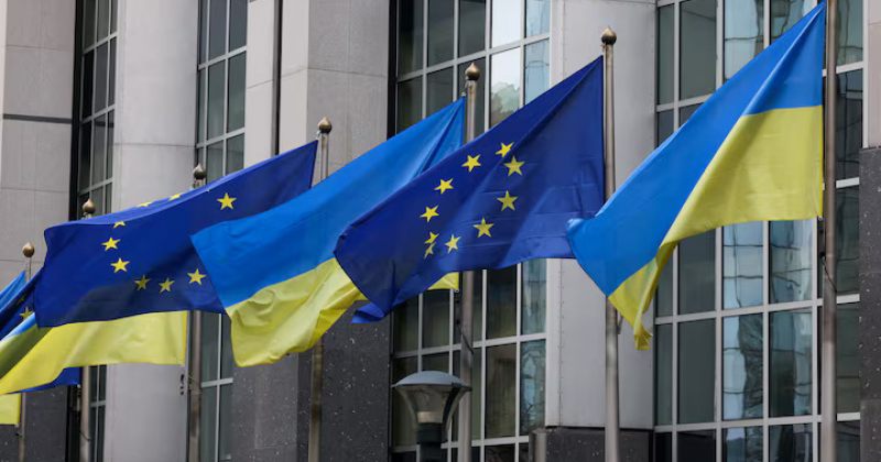 En Ukraine, unis. (ვიდეო)