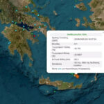 A 6.1 magnitude earthquake on Crete