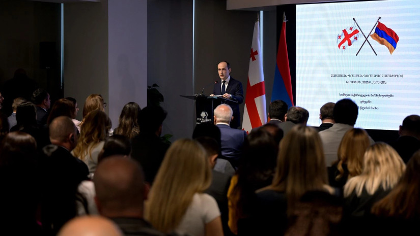 „საქართველოსა და სომხეთს შორის არსებულ სავაჭრო-ეკონომიკურ თანამშრომლობას ჩვენ განვიხილავთ ისეთივე მნიშვნელოვნად, როგორც პოლიტიკურ ურთიერთობებს“ – ლევან დავითაშვილი