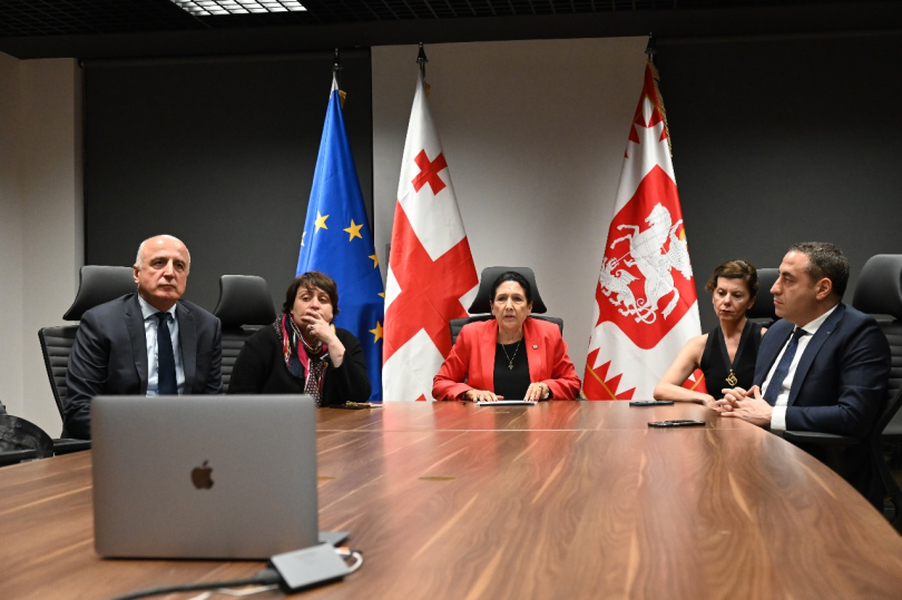 ზურაბიშვილი: საერთაშორისო მეგობრებს წარვუდგინეთ წინააღმდეგობის პლატფორმა, მოვიწვიეთ 26 მაისს
