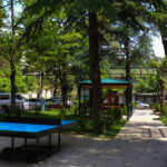 Gldani district administration arranged a square instead
