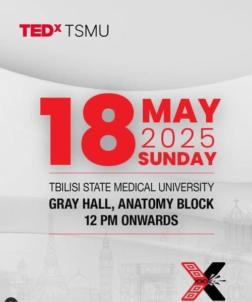 პირველად საქართველოში TED ლიცენზიის მქონე, საერთაშორისო მასშტაბის ინგლისურენოვანი ღონისძიება TEDxTSMU გაიმართება