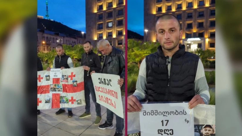 ჭიათურელი მაღაროელების ნაწილი თბილისში ჩამოვიდა, მათგან 3 მოშიმშილეა – ისინი ღამის გათენებას კანცელარიის შენობასთან აპირებენ