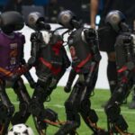 Humanoid Robot Football matches were held in China - see footage