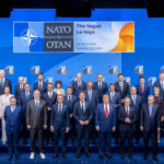 What is written in the NATO Hague Summit Declaration?