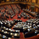 The upper chamber of the Italian Parliament has approved a draft law that blocks the road and damage to public property is criminal offense