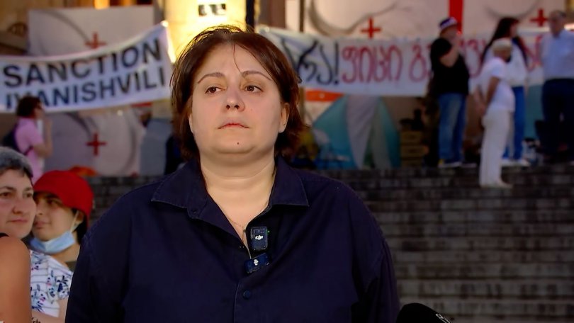 ელენე ხოშტარიამ შიმშილობა გამოაცხადა