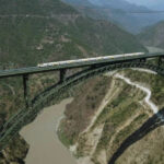 The highest railway bridge has been opened in the world in India